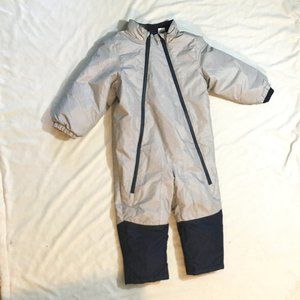Snow Suite - Children's Size 2-4 - Gray and Blue
